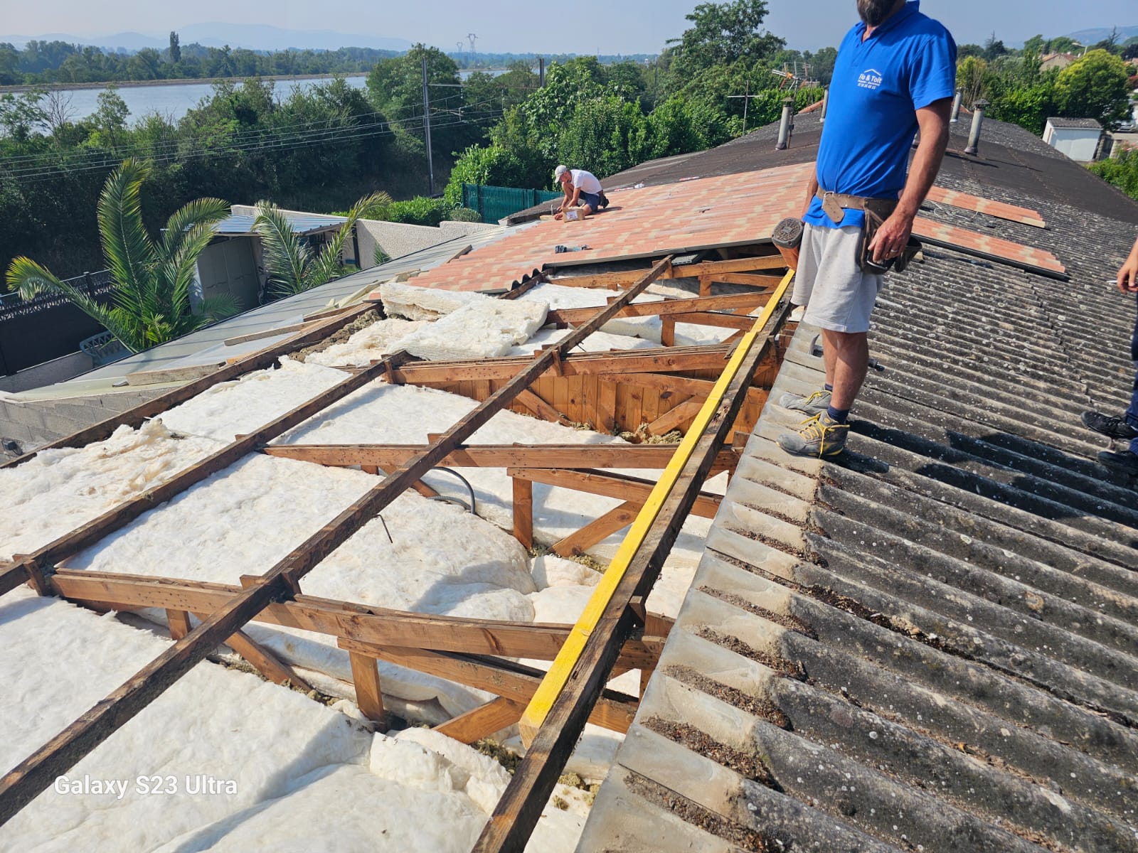 Travaux de charpente